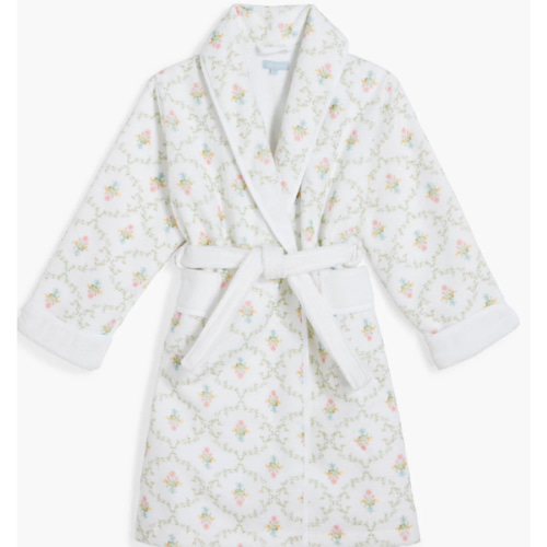 The Baby Hotel Robe - Pastel Trellis