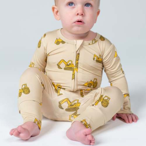 Construction Trucks - Footie