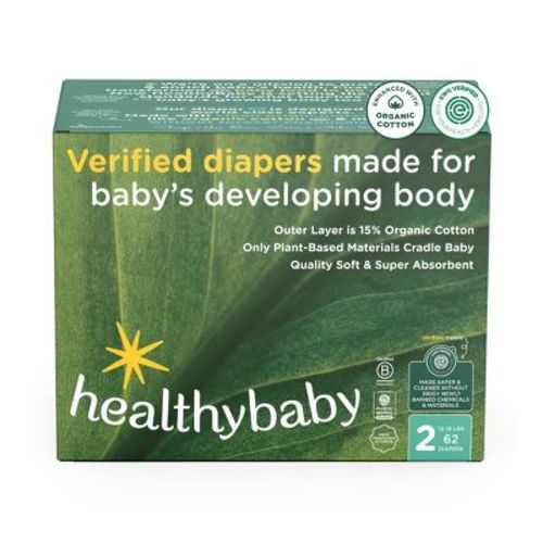 HealthyBaby Organic Cotton Enhanced Chlorine Free Disposable Diaper