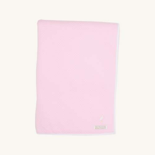 Silent Night Throw (Pima Jacquard) - Palm Beach Pink
