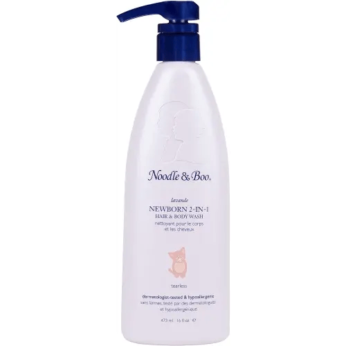 Noodle & Boo Lavender Newborn and Baby 2-in-1 Hair & Body Wash, 16 fl. oz.