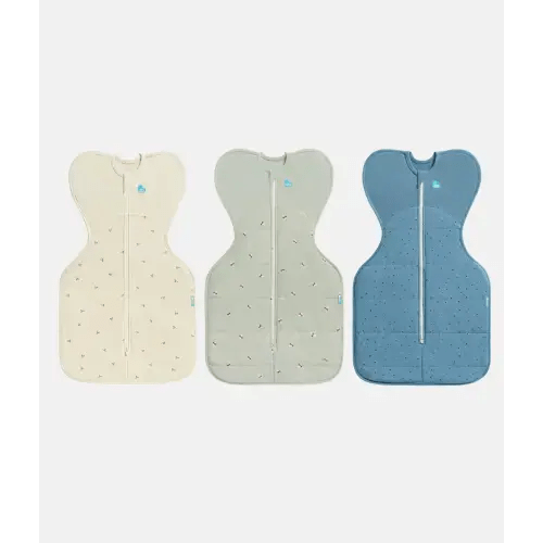 Swaddle up Starter Bundle 1.5 | 2.5 TOG | Oat Twigs | Olive Bees | Storm Blue Pebbles