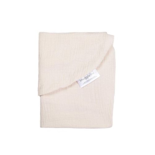 Snuggle Me Organic Curve Lounger Muslin Cover - Natural