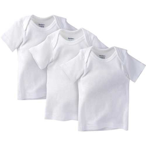Baby 3-Pack Plain White Slip-On Shirt – Gerber Childrenswear