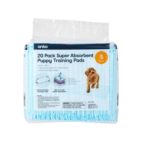 20 Pack Puppy Pads Super Absorbent - Small