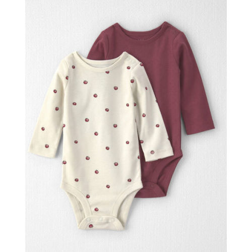 Baby Girl 2-Pack Organic Cotton Bodysuits - Little Planet | Carter's