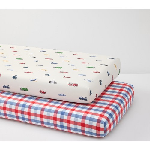 Trace Transportation Crib Sheet Bundle, Set of 2