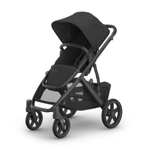 UPPAbaby Vista V3 Full-Size Stroller - Jake: Adjustable Harness, Reclining Seat, Infant Car Seat Compatible, One-Hand Fold