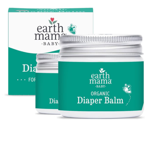 Earth Mama Organic Diaper Balm 2-Ounce | Diaper Cream for Baby | EWG Verified, Petroleum & Artificial Fragrance-Free with Calendula for Sensitive Skin (2-Pack)
