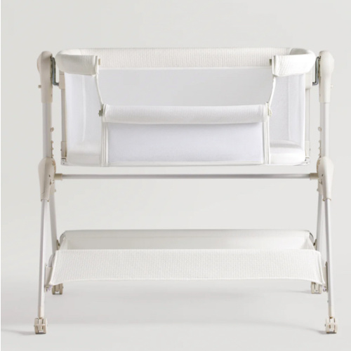 HARPPA Cuddly Sway | 3-in-1 Rocking Baby Bassinet & Bedside Sleeper with Anti-Reflux Mattress for Newborns | Attaches to Bed, Adjustable Height, Tool-Free Setup, Portable Wheels, CPSC Certified, Gentle Rocking Motion | Ideal for Infants, Safe Co-Sleeping
