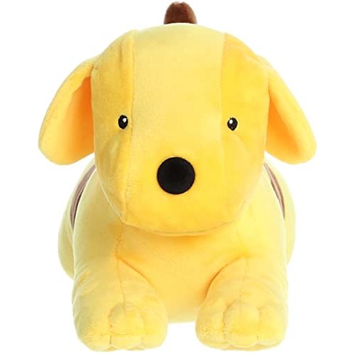 Aurora® Playful Spot™ Stuffed Animal - Childhood Nostalgia - Lasting Companionship - Yellow 13 Inches