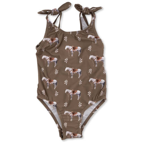 Almond Ranch Horse Swimsuit – Cowkid Clothing Company