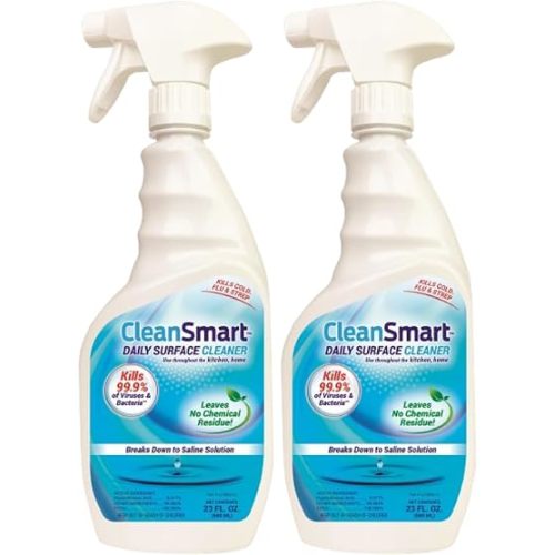 CleanSmart Daily Surface Cleaner and Pet-Safe Disinfectant, 23 oz (2 pack)