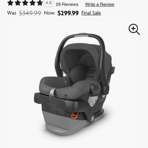 Mesa V2 - Jake - Charcoal - Jake - UPPAbaby car seat