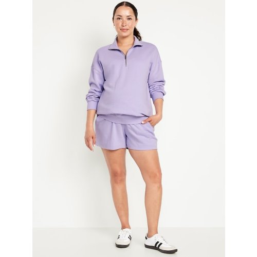 Maternity Rollover-Waist SoComfy Shorts -- 5-inch inseam