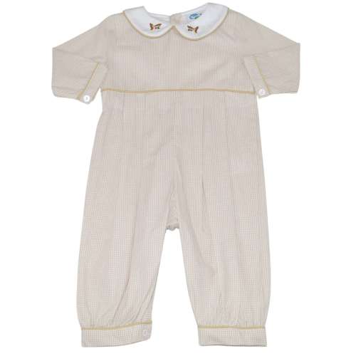 Stitched Mallard Collared Romper