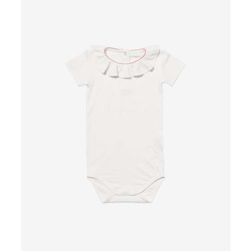 Belle Ruffle One-piece, Rose Piping