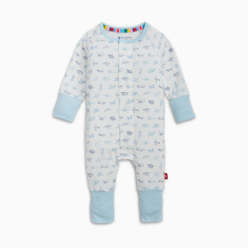 Modal Magnetic Convertible Coverall - Airplanes