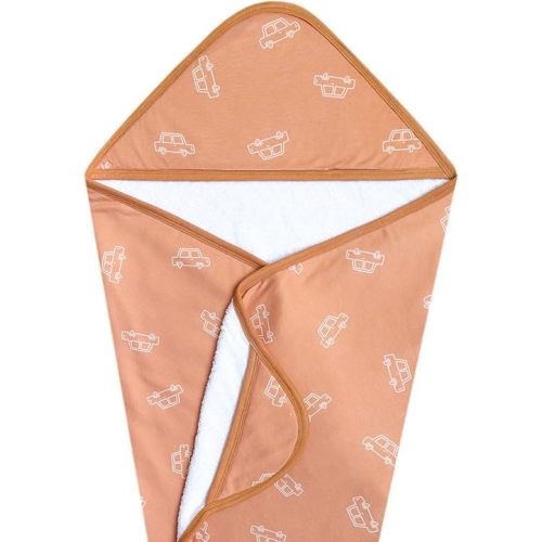 Premium Knit Hooded Bath Towel "Cooper" by Copper Pearl