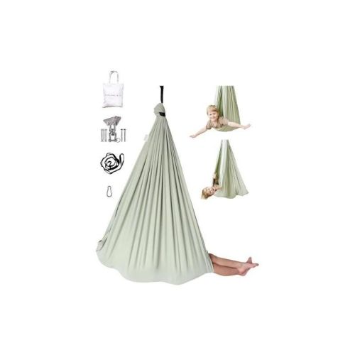 Sensory Swing for Kids, Dual-Layer Therapy Swing for Autism, ADHD & Sensory Needs, Calming Hug Effect, Indoor/Outdoor Use, Supports Up to 300 lbs