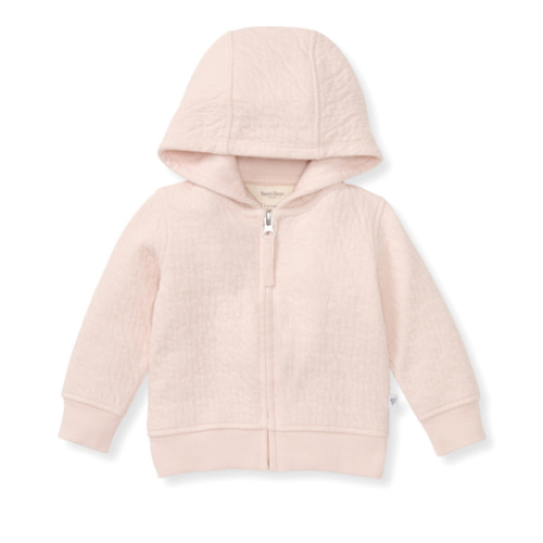 Organic Cotton Quilted Bee Baby Jacket Ranunculus