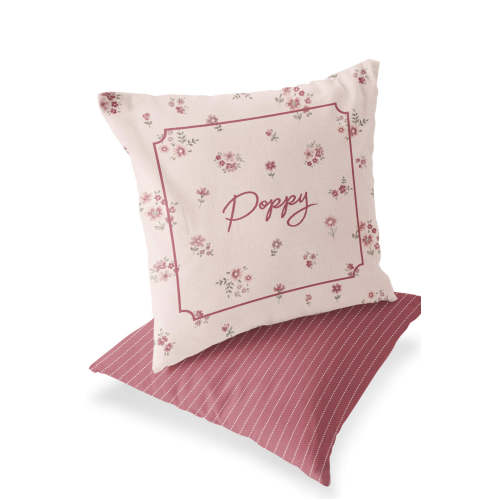 Precious Posies Personalized Accent Pillow
