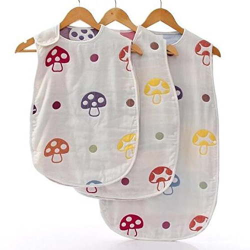 WHAMVOX Baby Sleep Sack Cotton Sleeping Bag Baby Wearable Blanket Toddler for Newborn Swaddle 0-3Years (Random Pattern)