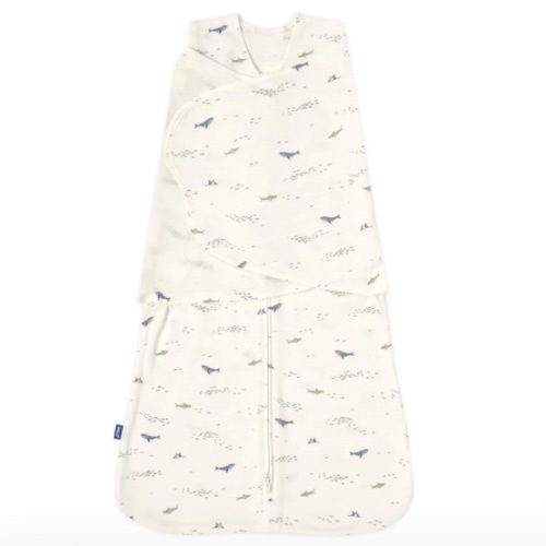 Ocean Life Cotton Swaddle | HALO