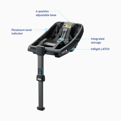 SnugRide SnugLock Infant Car Seat Base ft. Load Leg Technology - Black