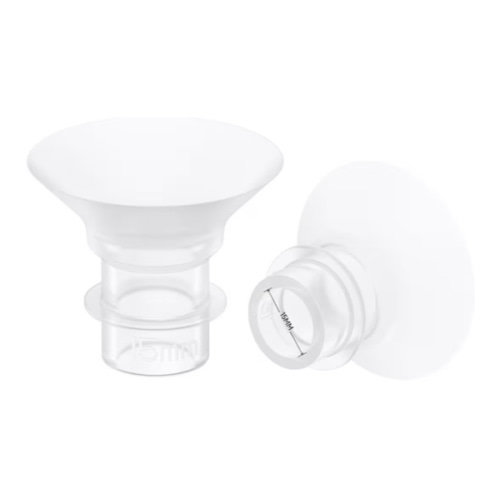 eufy Original 15mm Sizing Inserts (2-Pack) for Wearable Breast Pump S1/S1 Pro/E10/E20, Silicone Sizing Inserts, Easy to Install and Use, Comfortable and Precise Fit for Better Suction