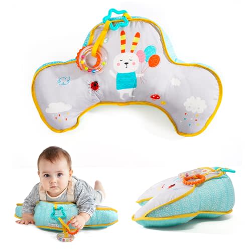 Montessori Sensory Crawling Toy for Newborns - Tummy Time Pillow with Ergonomic Design for Easier Parenting Development
