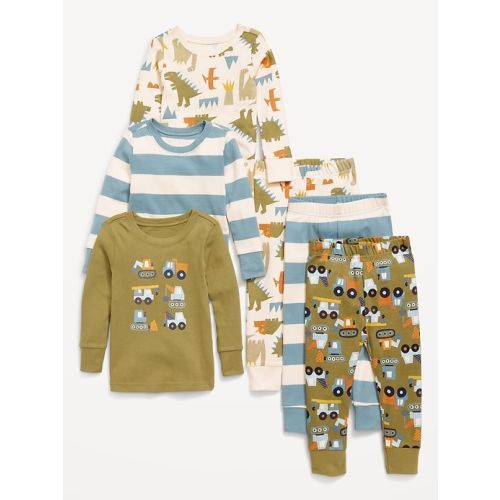 Snug-Fit Printed Pajama 6-Piece for Toddler & Baby | Old Navy