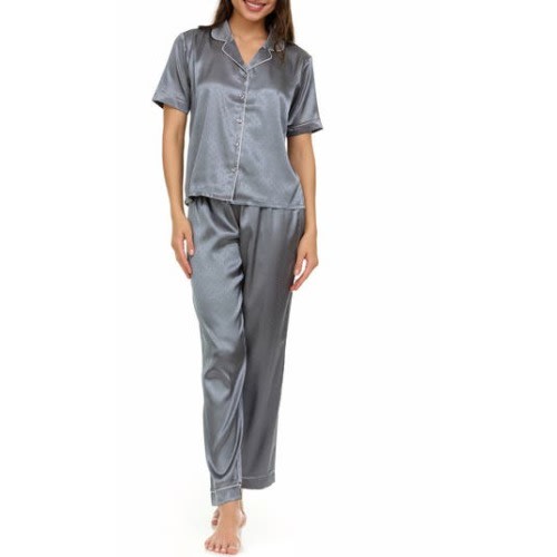 Jamie Jacquard Satin Pajamas