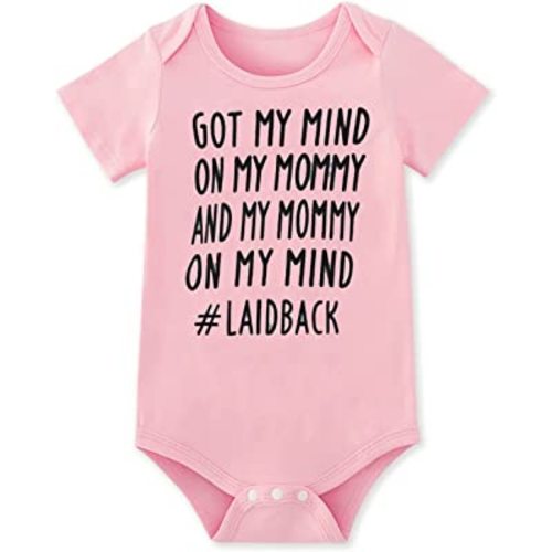 BFUSTYLE Baby Boy Girl Funny Romper Infant Bodysuit 0-18 Months