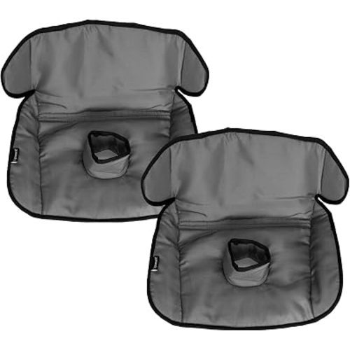 2X Potty Training Car Seat Protector Cover - Pee Protector, Grey