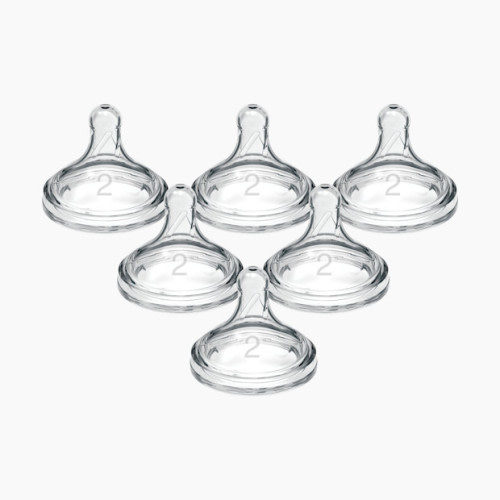 Wide-Neck Nipple (6 Pack) - Clear