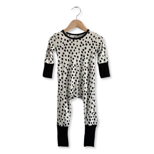 Black Pebbles Day to Night Romper