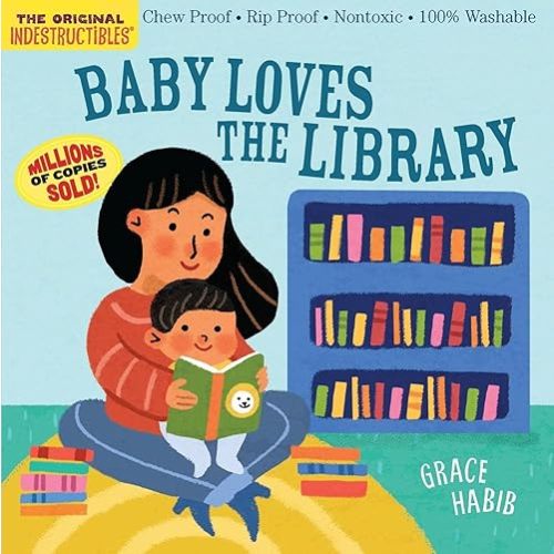 Indestructibles Baby Loves the Library (English) Paperback – February 10, 2026