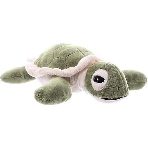 The Petting Zoo, Hatchling Sea Turtle Stuffed Animal, Gifts for Kids, Baby Sea Turtle Plush Toy 9 inches