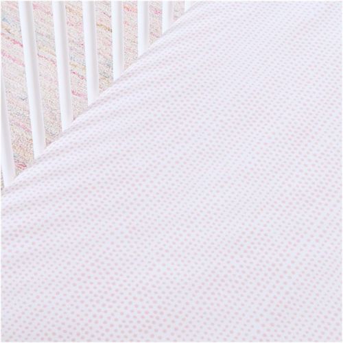 Falling Dot Crib Fitted Sheet