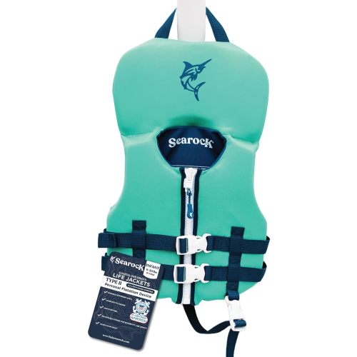 SearocK Children’s Life Jacket – US Coast Guard Approved Infant & Youth Life Vest for Boating, Fishing & Water Sports – Kids & Toddler PFD with Secure Buckles