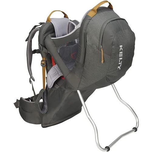 Kelty Journey PerfectFit Child Carrier Backpack, Adjustable Suspension with Hipbelt, 5 Point Safety Harness, Large Zippered Mesh Pockets