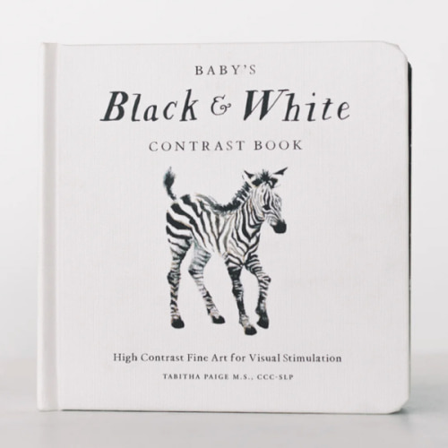 Baby's Black and White Contrast Book: High-Contrast Art Tabitha Paige