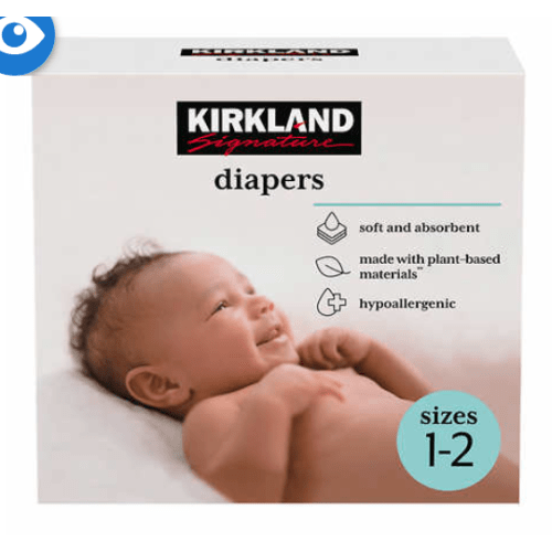 Kirkland Signature Diapers Sizes 1-2&nbsp;| Costco