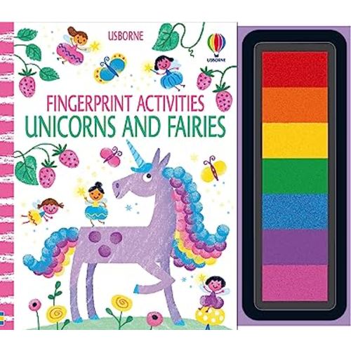 Fingerprint Activities Unicorns and Fairies: 1
