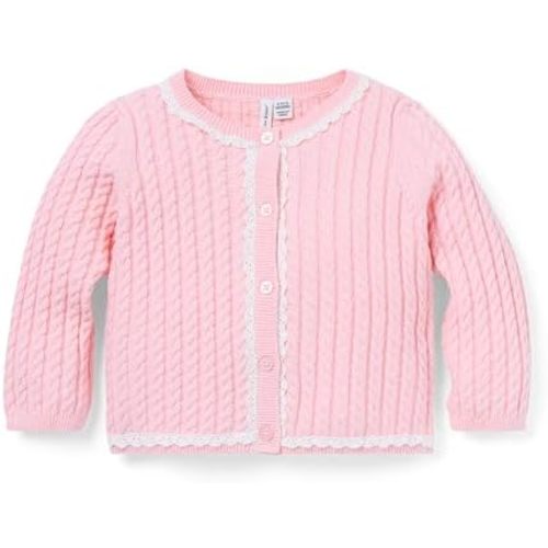Janie and Jack Baby Girls' Baby Cable Knit Cardigan