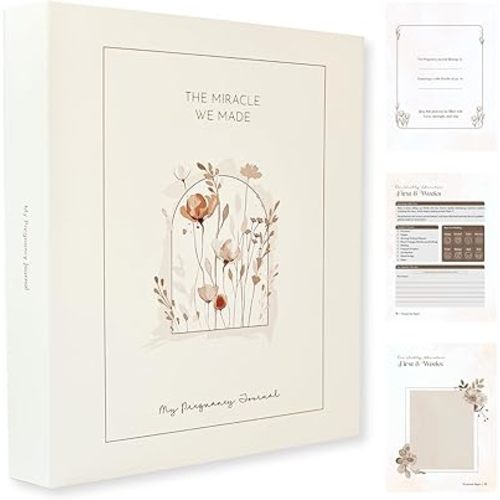 Pregnancy Journal for Moms-to-be: A Keepsake Memory Book and Tracker for Expecting Women, Organized Diary and Album to Record Baby and Moms Journey, Growing Milestones, and First Moments, 118 Pages