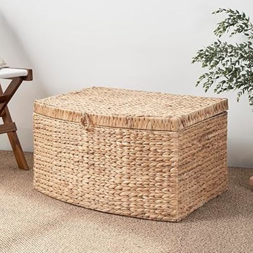 Hyacinth Wicker Toy Trunk