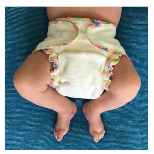 Ecoable - Hemp Night Fitted Cloth Diaper, One Size