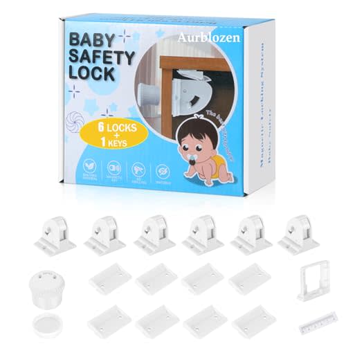 Magnetic Cabinet Locks for Child Safety, Drawer Locks Baby Proofing, Magnetic Door Safety Locks for Cabinets and Drawers, Easy Installation No Tools Required (6)